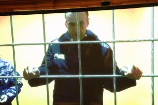 Alexeï Navalny a été arrêté en Russie en janvier 2021, à son retour au pays après avoir subi un grave empoisonnement qu'il attribue au Kremlin (archives).